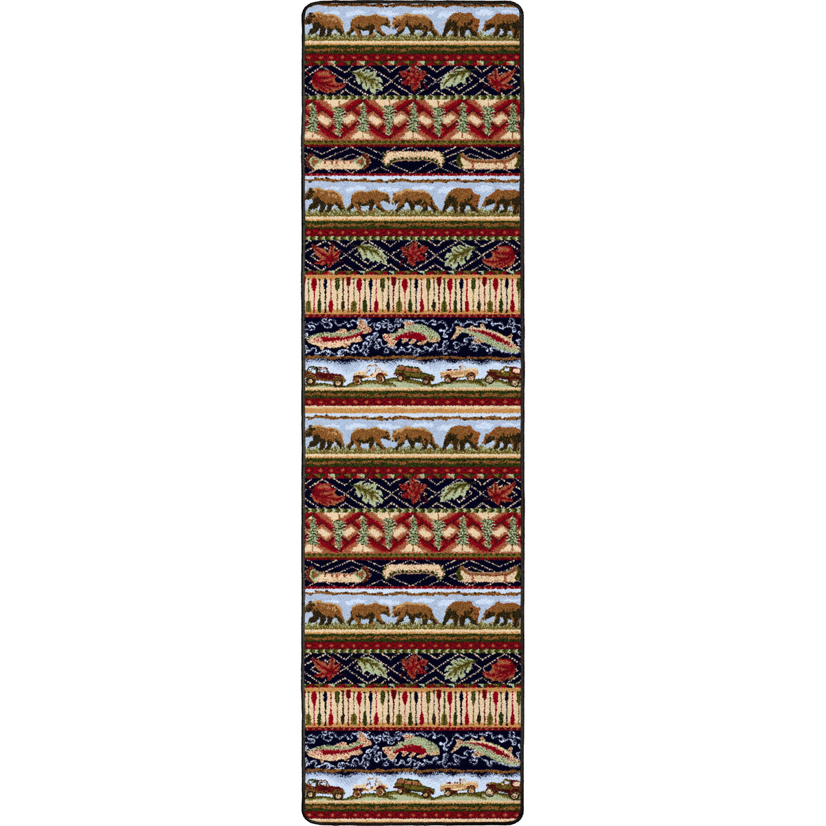 Image of an area rug, Wilderness Trek - Multi