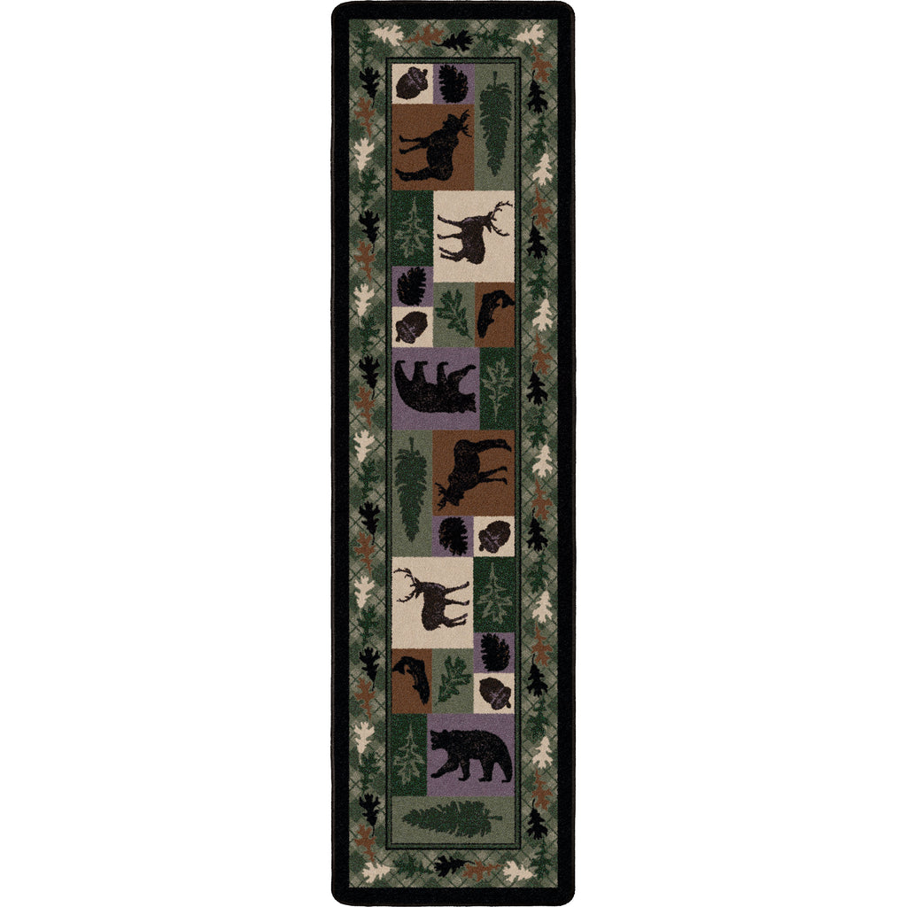 Image of an area rug, Wildlife Retreat - Multi