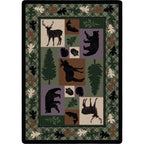 Image of an area rug, Wildlife Retreat - Multi