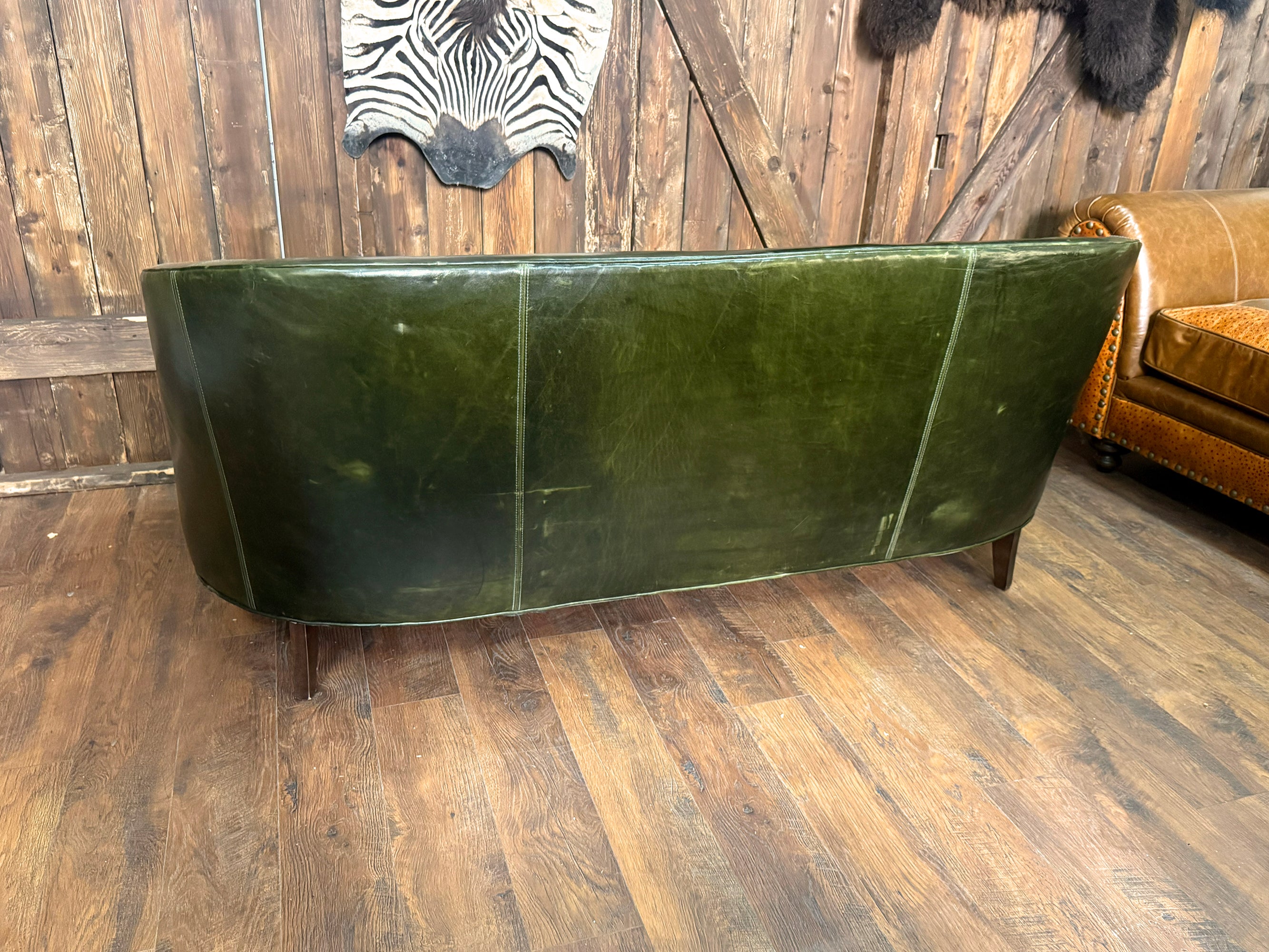 Winterpine Tufted Bardot Sofa