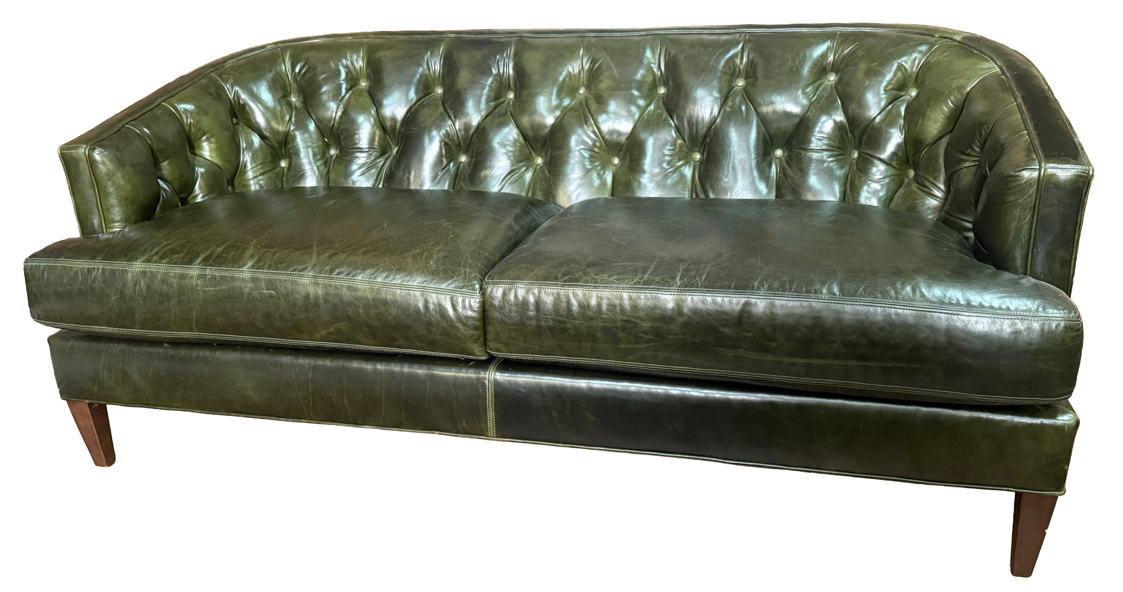 Winterpine Tufted Bardot Sofa