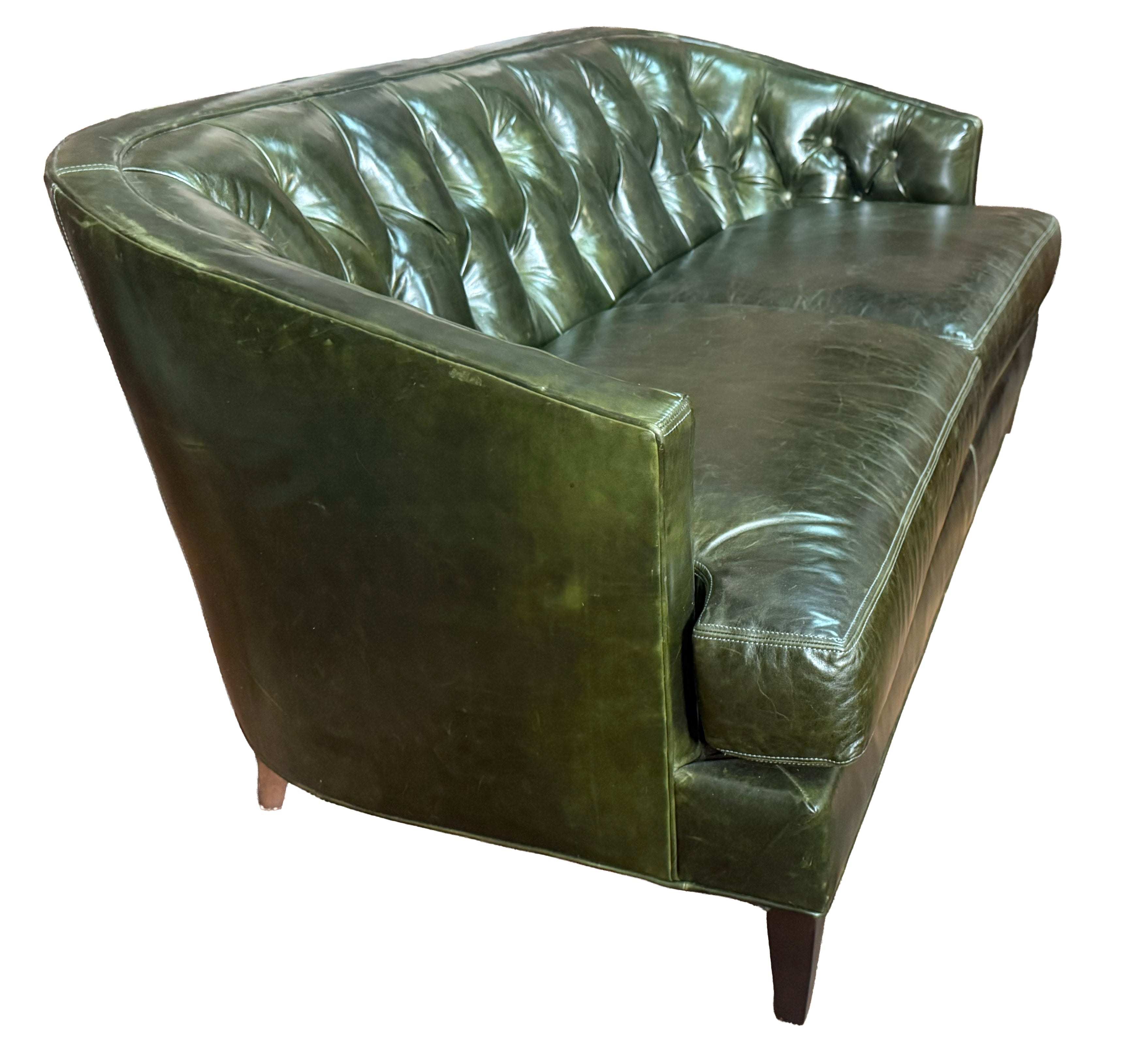 Winterpine Tufted Bardot Sofa