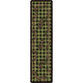 Image of an area rug, Wooded Pines - Green