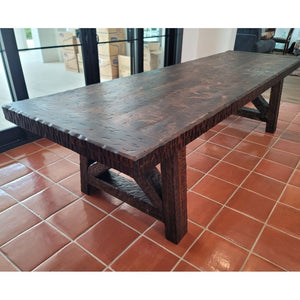 Custom Rectangle Alder Dining Table