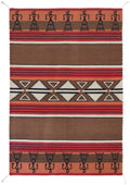 Dreamcatcher Collection - Thunderbird| Handwoven wool rug with a Southwestern print