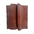 Armani Red Brown Croc