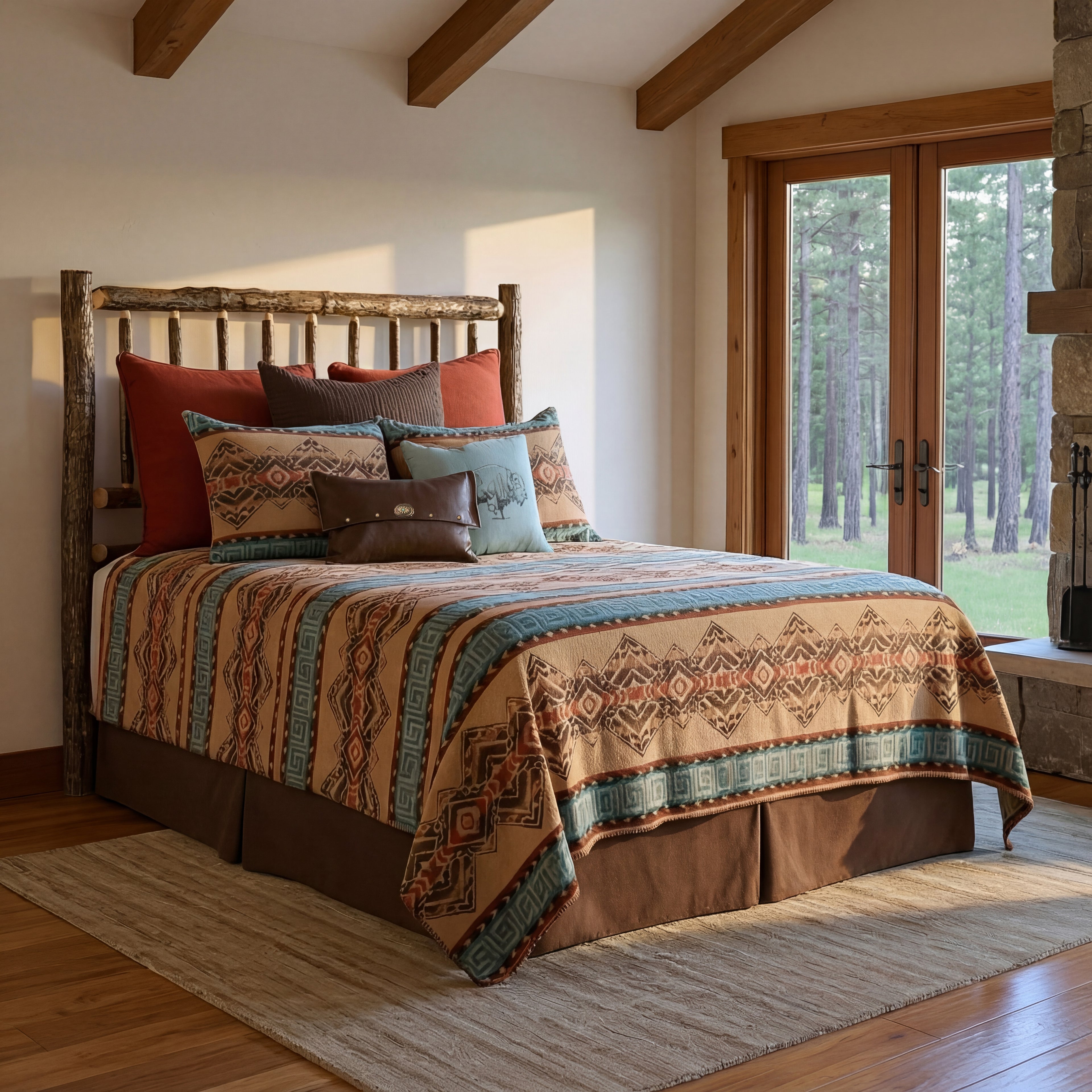 Bison Ridge III Bedspread Set