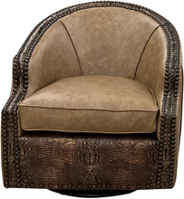 Load image into Gallery viewer, Kudu Barrel Swivel Chair