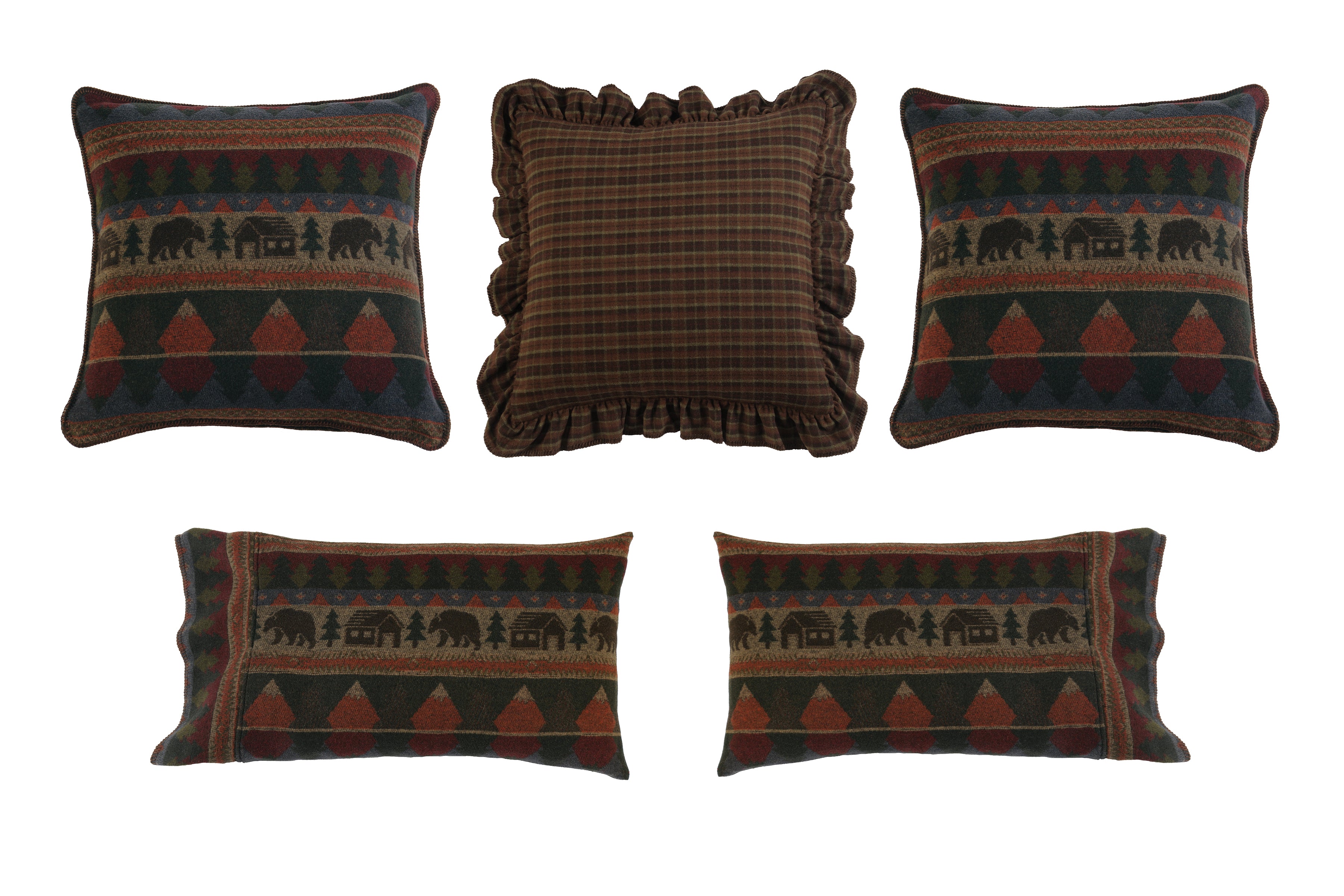 Cabin Bear Bedspread Set