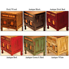 Load image into Gallery viewer, Francisco 2-Drawer/2-Shelf Copper Nightstand