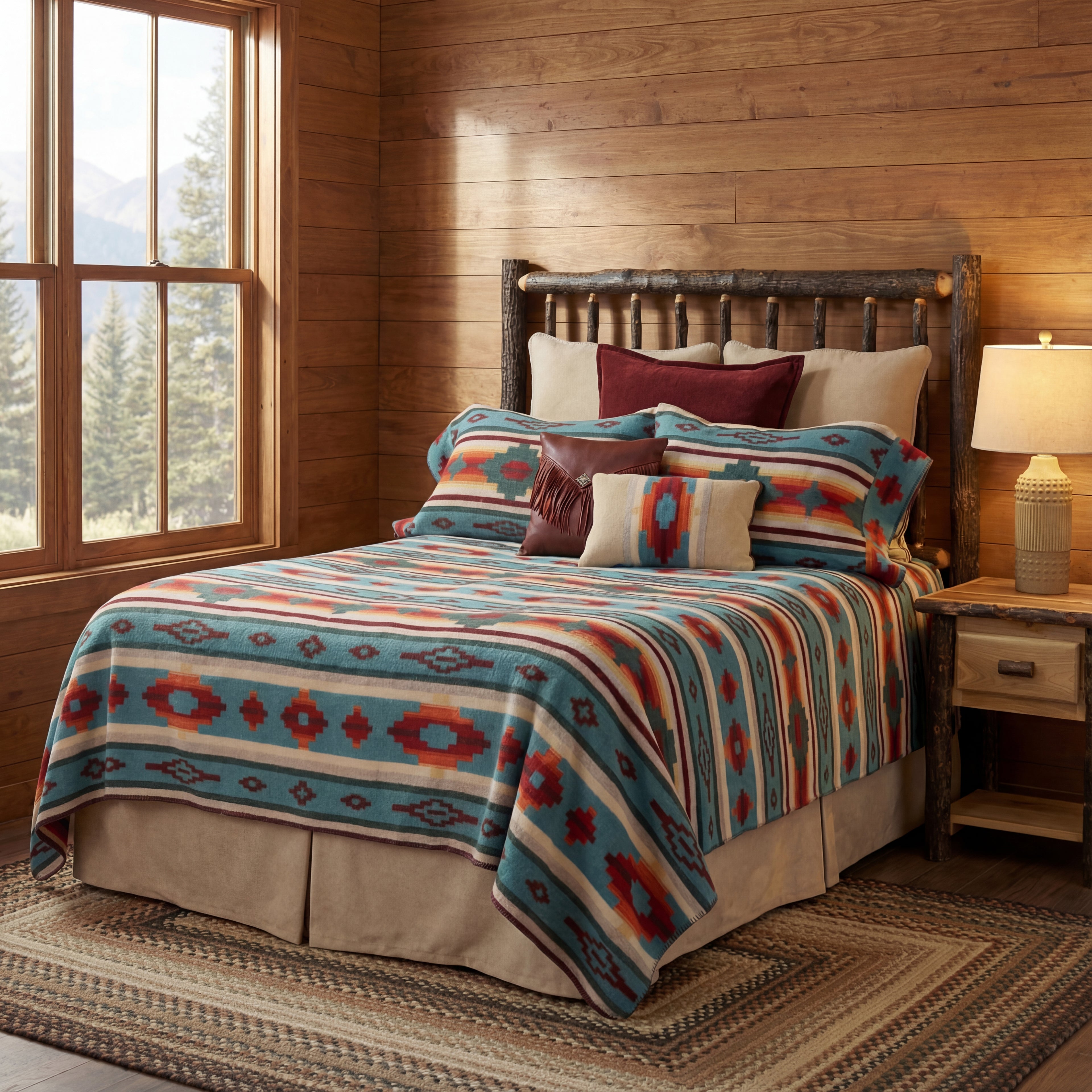 Crystal Creek III Bedspread Set