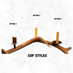 10 Light Medium Moose Antler Chandelier