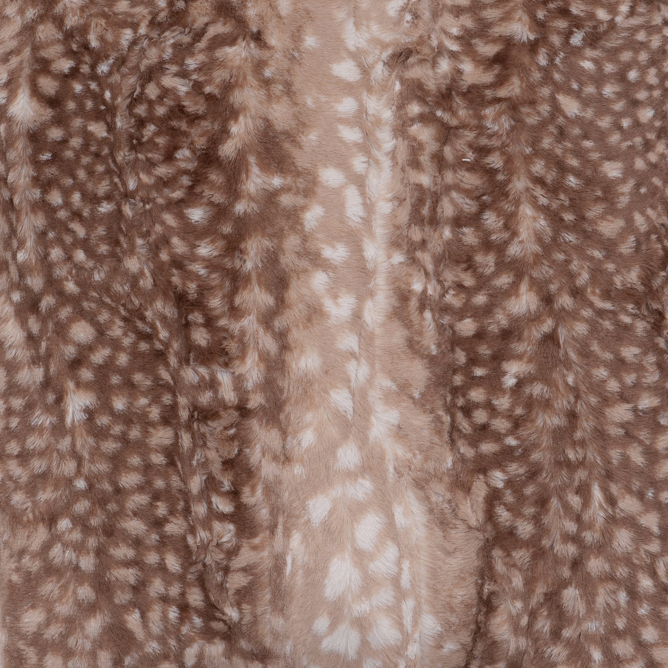 Fawn Tan Faux Fur Fabric