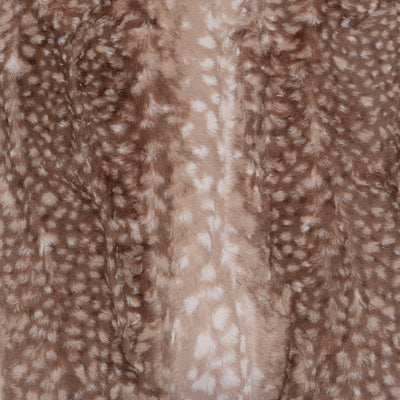 Fawn Tan Faux Fur Fabric