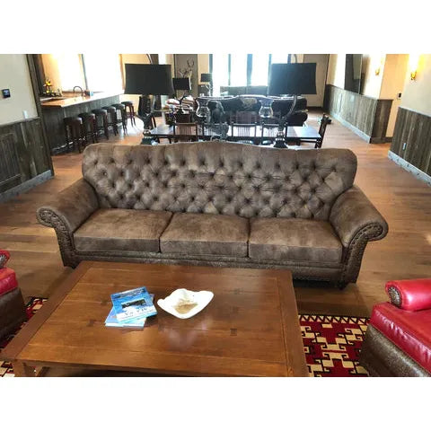 Remington 10 Foot Tufted Sofa