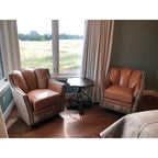 Twin Forks Swivel Glider