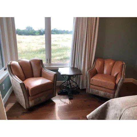 Twin Forks Swivel Glider