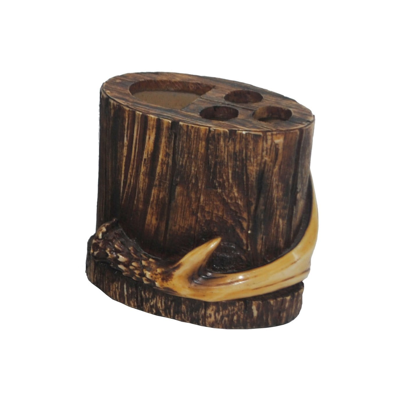 Antler Toothbrush Holder Bath Accent