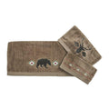 Aztec Bear 3PC Towel Set, Mocha Towel Set