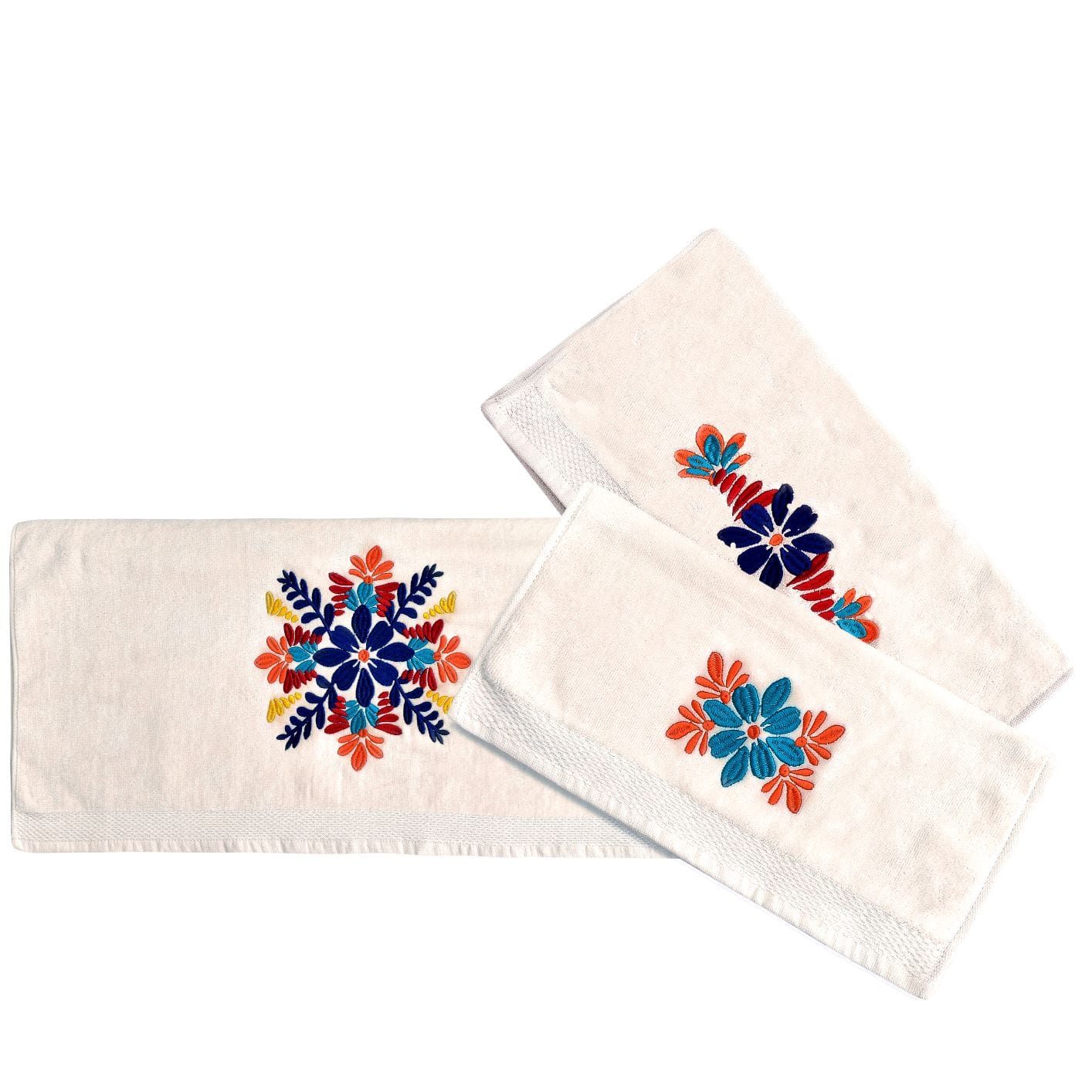 Bonita Towel Set, 3PC Cream Towel Set
