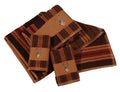 Deer Embroidered 3PC Bath Towel Set, Stripe Towel Set