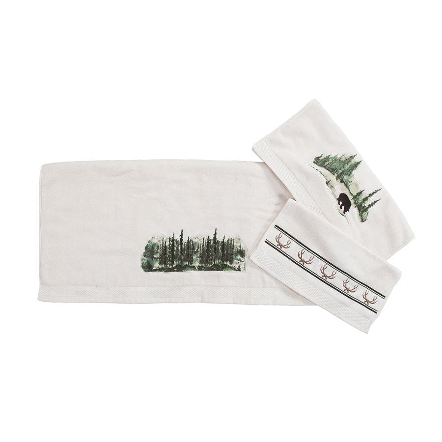 Joshua 3PC Towel Set, Cream Towel Set