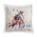 Buster Campfire Sherpa Pillow Pillow
