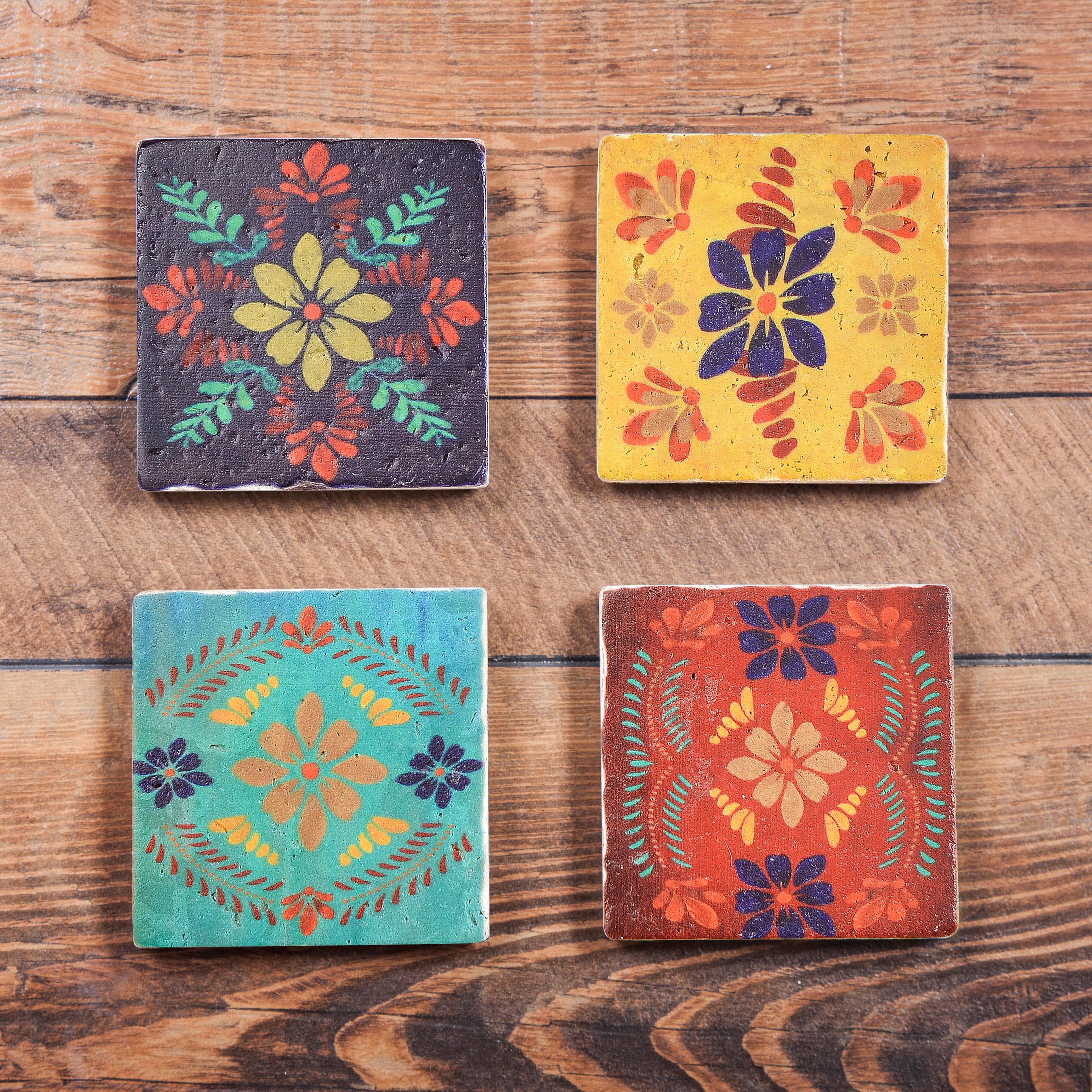 Bonita Televera Design Coaster, Set of 4 Coasters