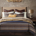 Estes Chenille Bedding Set - Blue