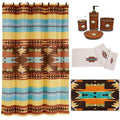 Socorro 9PC Bath Accessory and Mesa Towel Set Towel Set