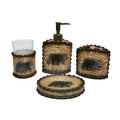 Bear 4PC Bath Countertop Accessory Set Bath Accent Set