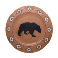 Aztec Bear Melamine Dinner Plates, Set of 4 Plate