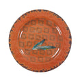 Feather Melamine Dinner Plates, Set of 4 Plate