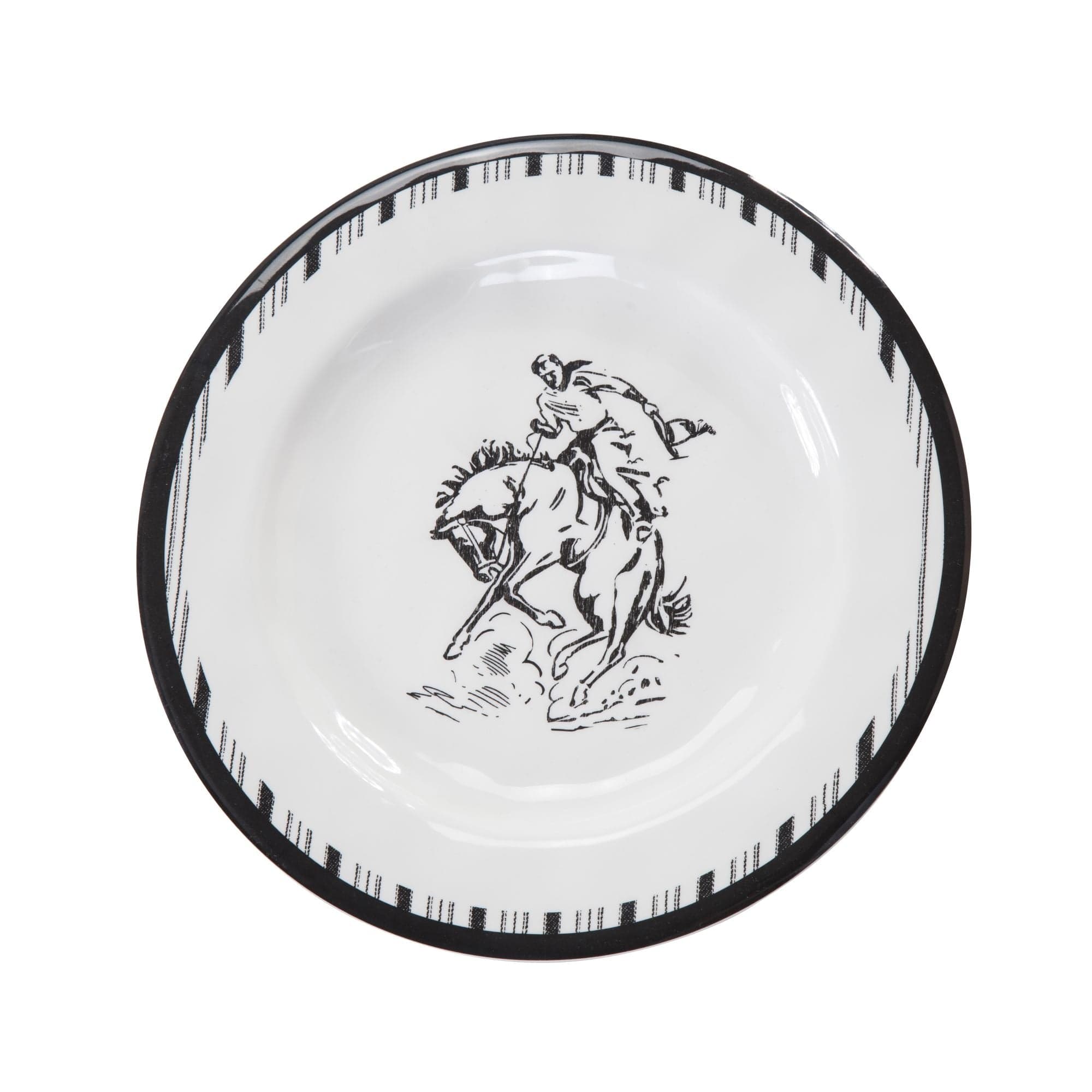 Ranch Life Melamine Dinner Plates, Set of 4 Plate