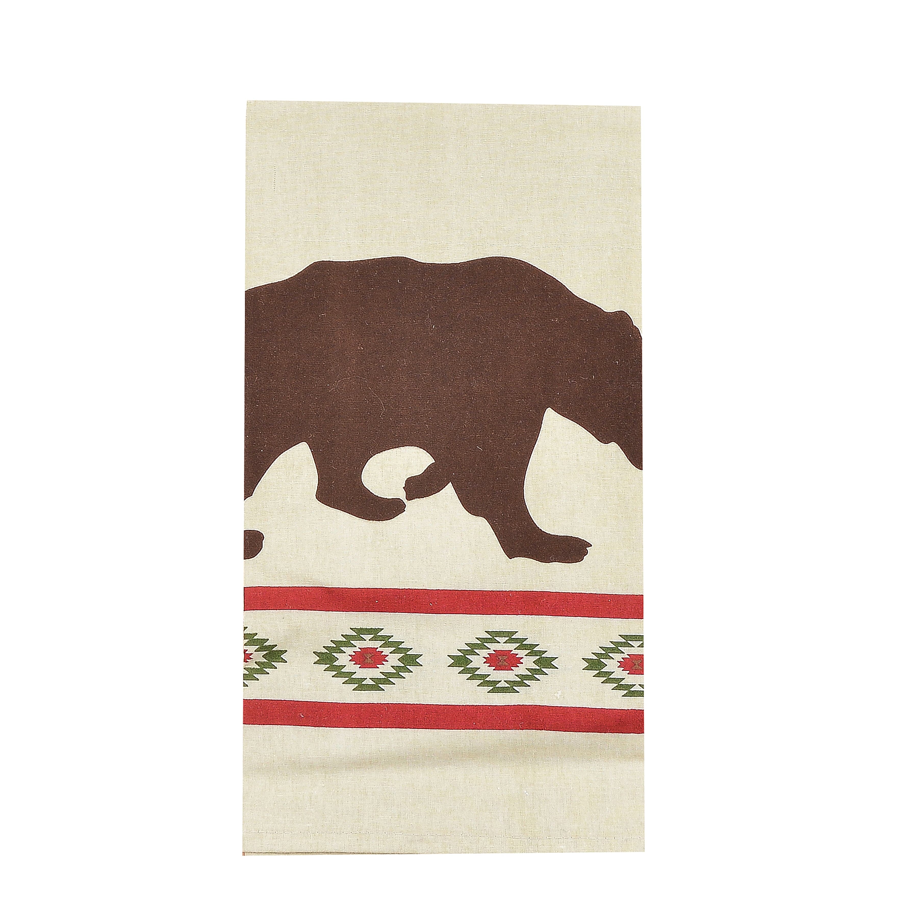 Aztec Bear Tea Towel, Set of 5 Tea Towel