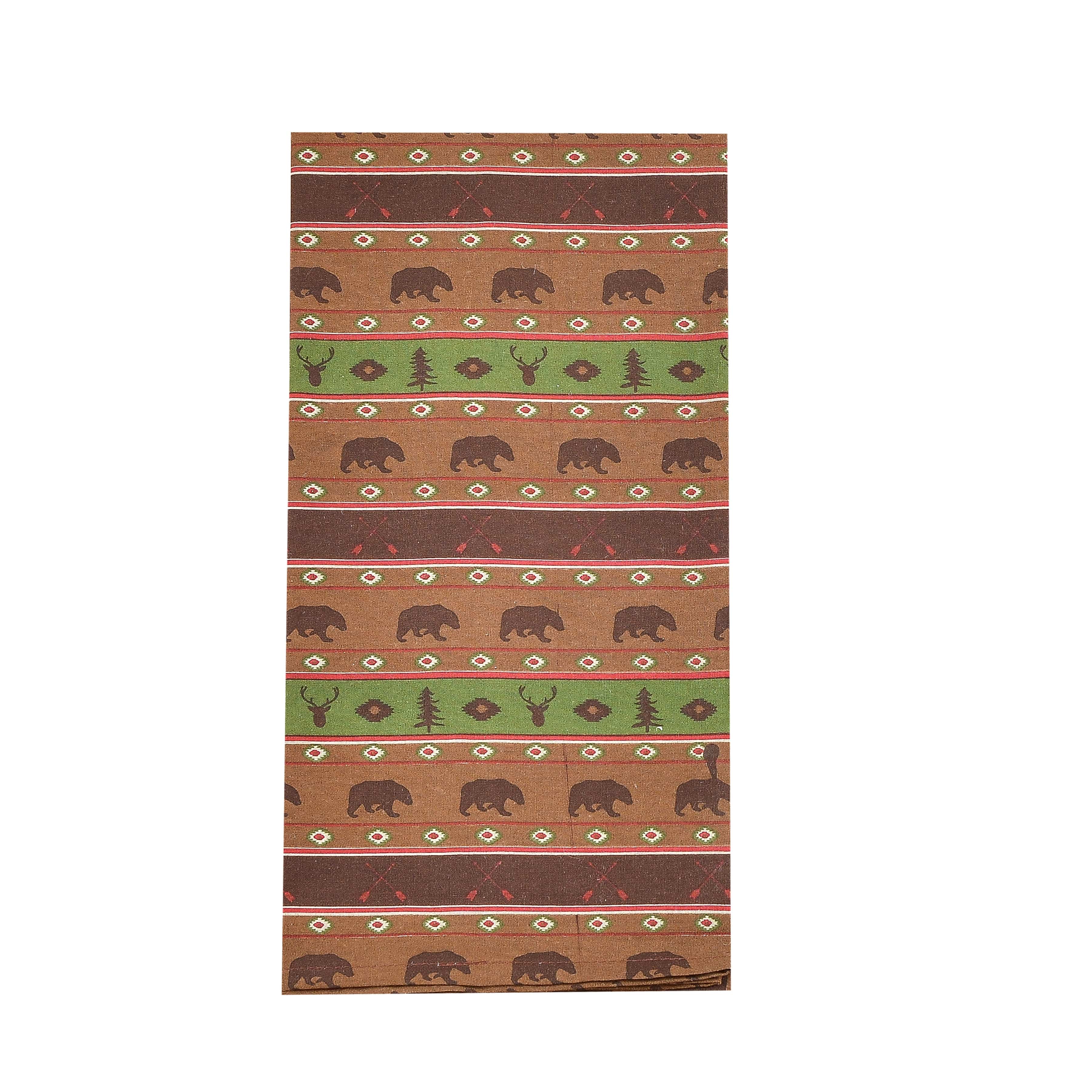 Aztec Multi-Animal Tea Towel, Set of 5 Tea Towel