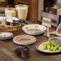 Aztec Bear 14PC Melamine Dinnerware Set Dinnerware Set