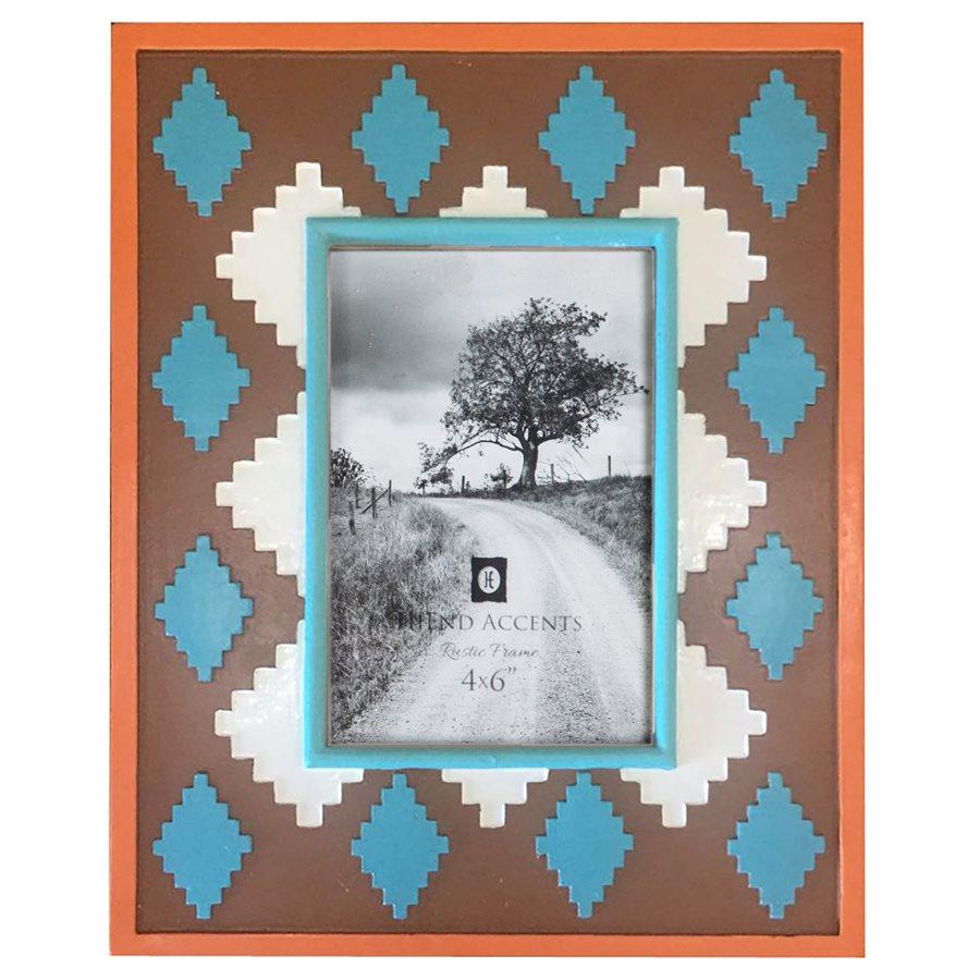 Aztec Pattern Picture Frame Picture Frame