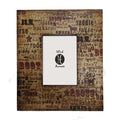 Cream Wooden Picture Frame w/ Text Picture Frame