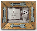 Gold Picture Frame w/ Arrows Picture Frame