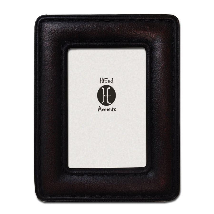 Grained Leather w/ Stitching Picture Frame Picture Frame