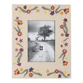 Mexican Floral Ceramic Picture Frame Picture Frame