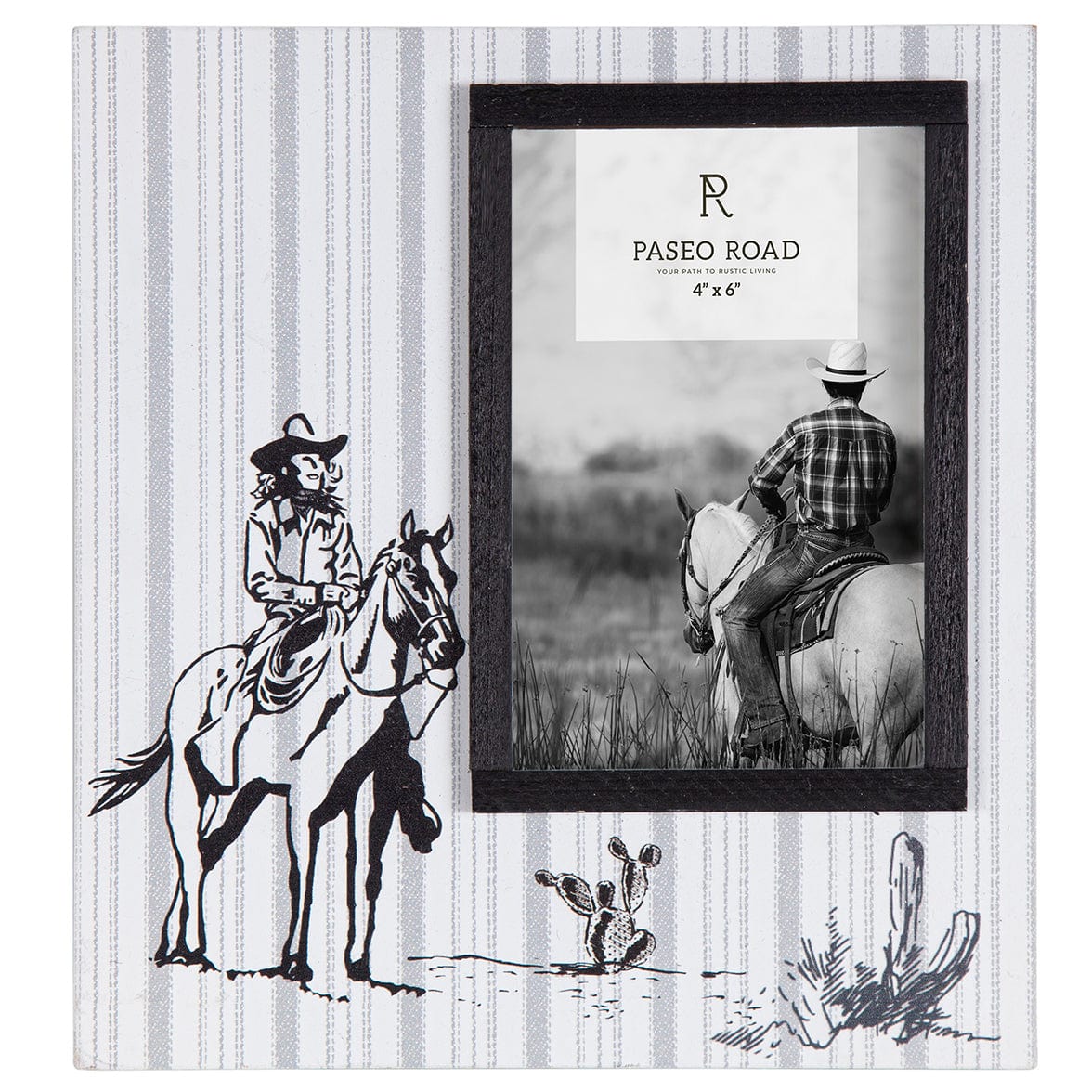 Ranch Life Cowgirl Picture Frame Picture Frame