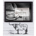 Ranch Life  Steer Picture Frame Picture Frame