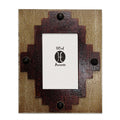 Santa Fe Center Picture Frame, Red Picture Frame