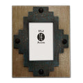 Santa Fe Center Picture Frame, Turquoise Picture Frame