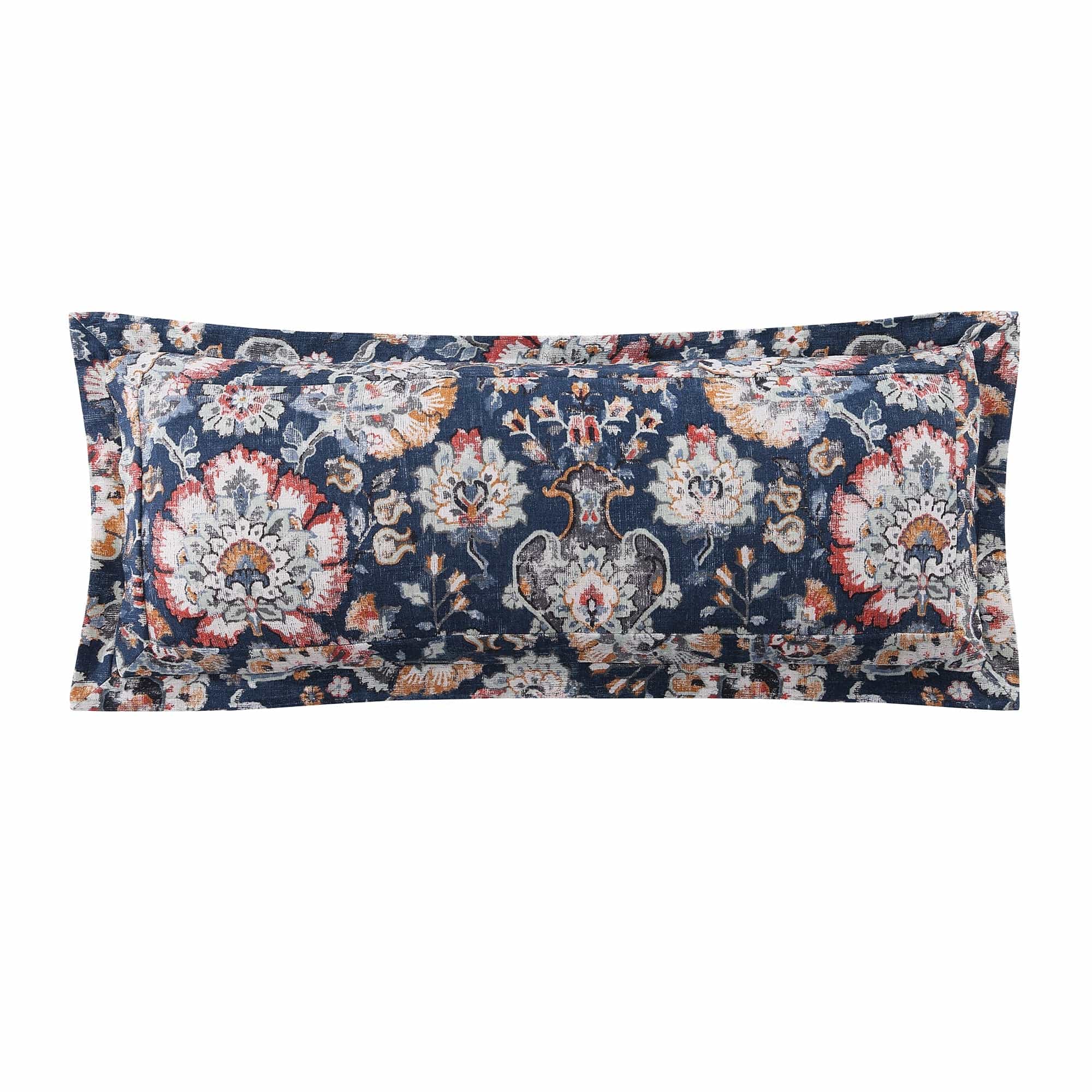Derby Washed Linen Blend Lumbar Pillow Pillow