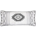 Free Spirit Crewel Embroidered Lumbar Pillow Pillow