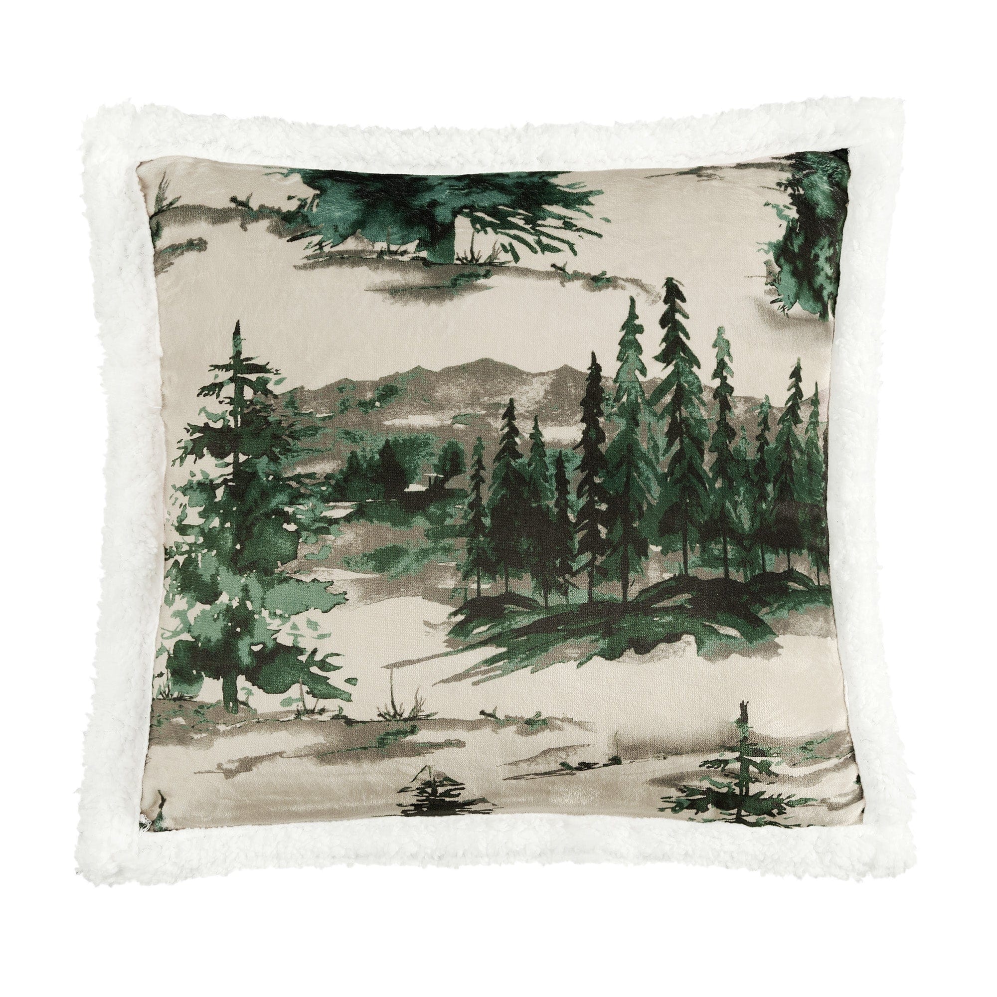 Joshua Campfire Sherpa Pillow Pillow