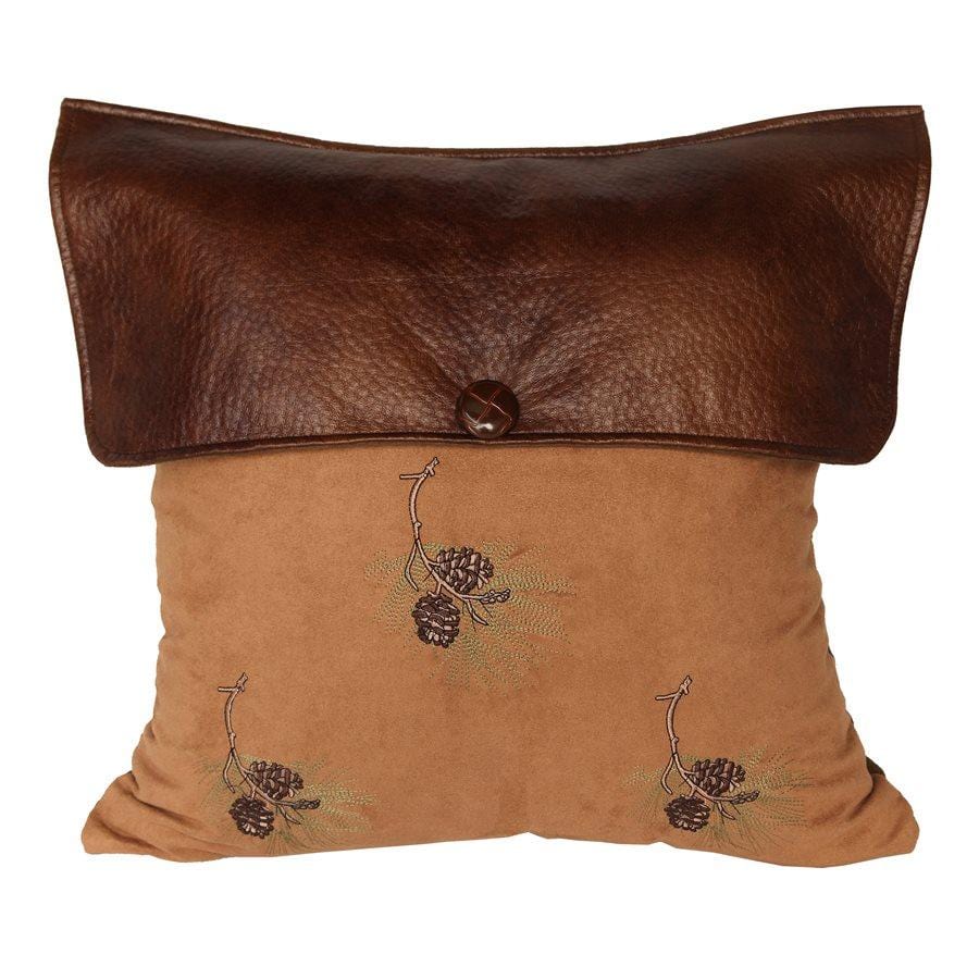 Lodge-Style Pine Cone Envelope Pillow Pillow